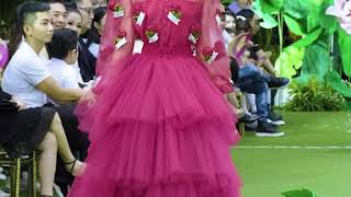 Almira Bảo Hà - Pink Garden 2020 với trang phục NTK Tuấn Trần