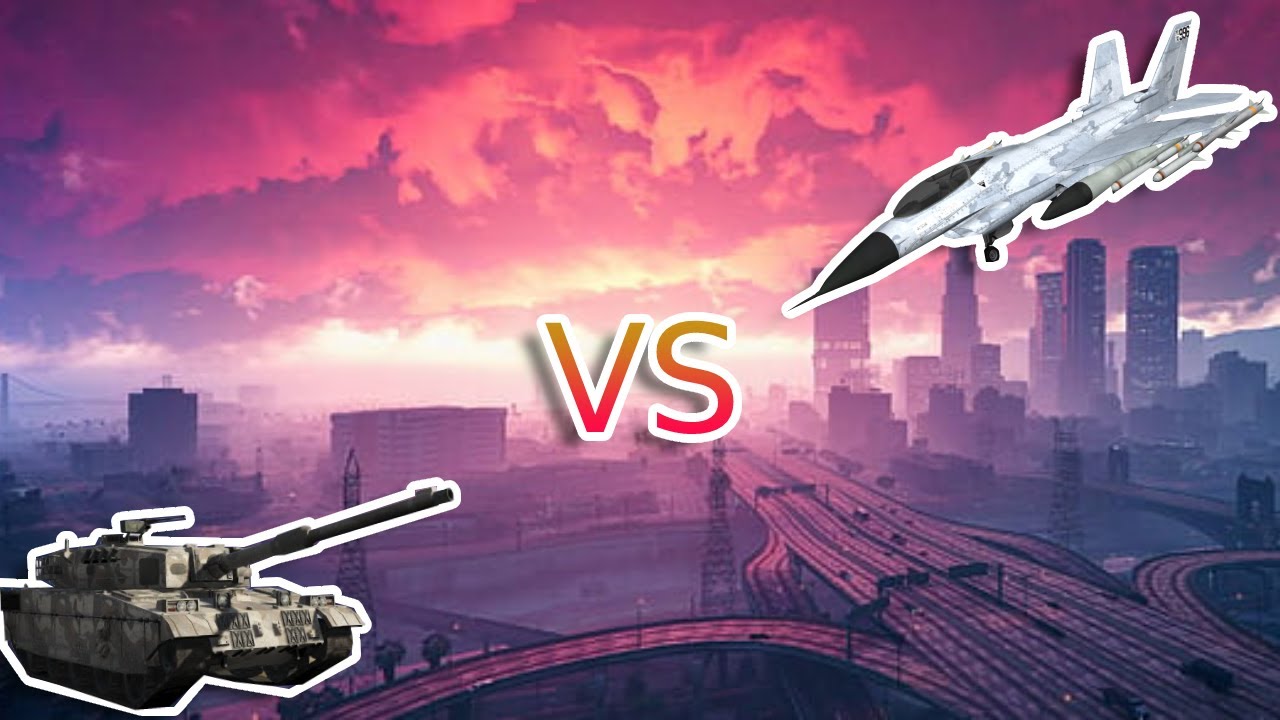 Tanks vs Jets A Battle for the Ages in GTA V YouTube