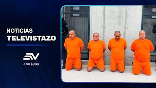 Alias Sampayo y tres policías fueron trasladados a la Cárcel del Encuentro | Televistazo | Ecuavisa