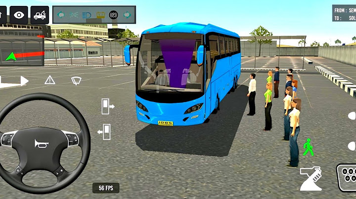 Euro Bus Driving Game PublicTransportation 2024 Indonesia Bus Simulator Android Gameplay #1