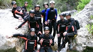 Canyoning-Tour / Action im Wildwasser - Taurus Gebirge - Türkei 10.05.2014