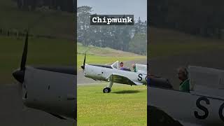 de Havilland Chipmunk taxiing #aviation
