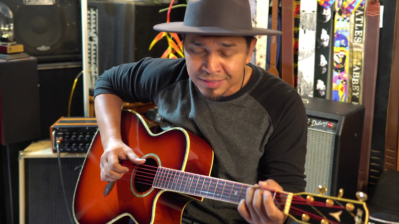 1997 K. Yairi WEIR 3E Red Burst - YouTube