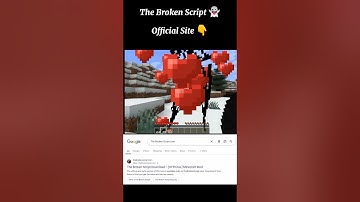 Download The Broken Script Horror Minecraft 2025