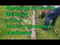 Greenworks 40v Chainsaw Real World Test and Review