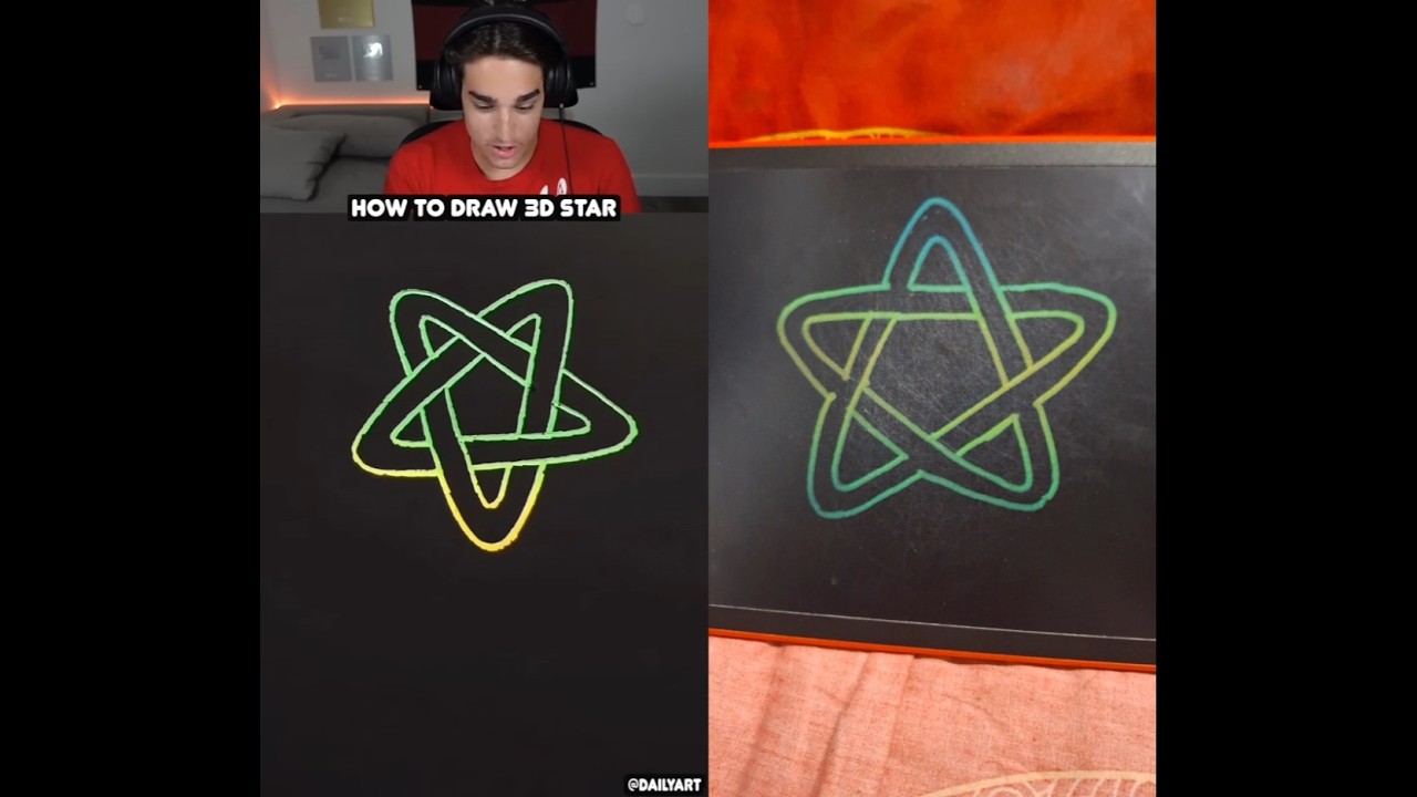 Star drawing challenges 