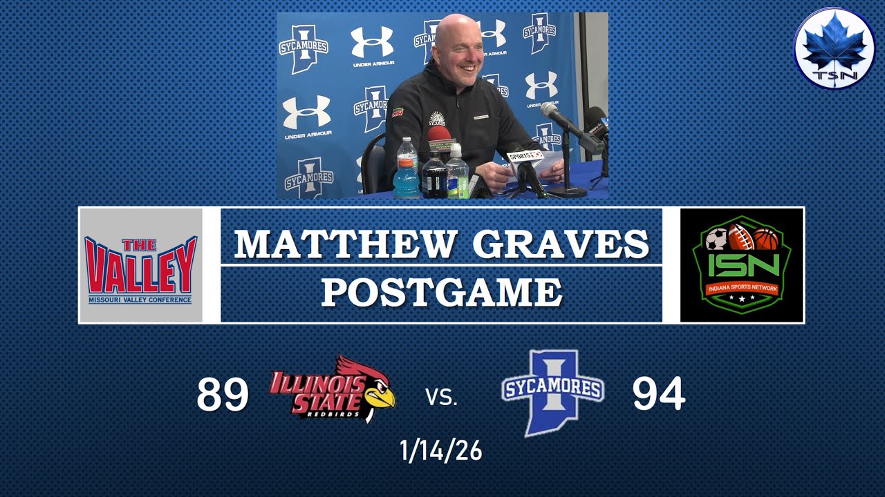 Indiana State's Matthew Graves Post-game Press Conference After 94-89 Win Over Illinois State