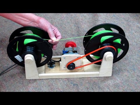 Rewinding Filament Spools For 3D Printing