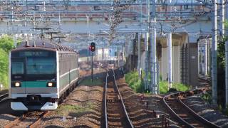 E233系2000番台　マト17編成　新松戸駅入線