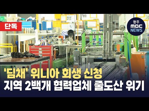 [뉴스데스크]<strong>위니아</strong> 회생절차..&amp;#39;협력사 줄줄이 도산위기&amp;#39;