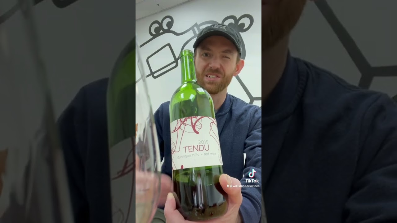 Tendu 2019 Red Blend One Minute Wine Williston Park Wines