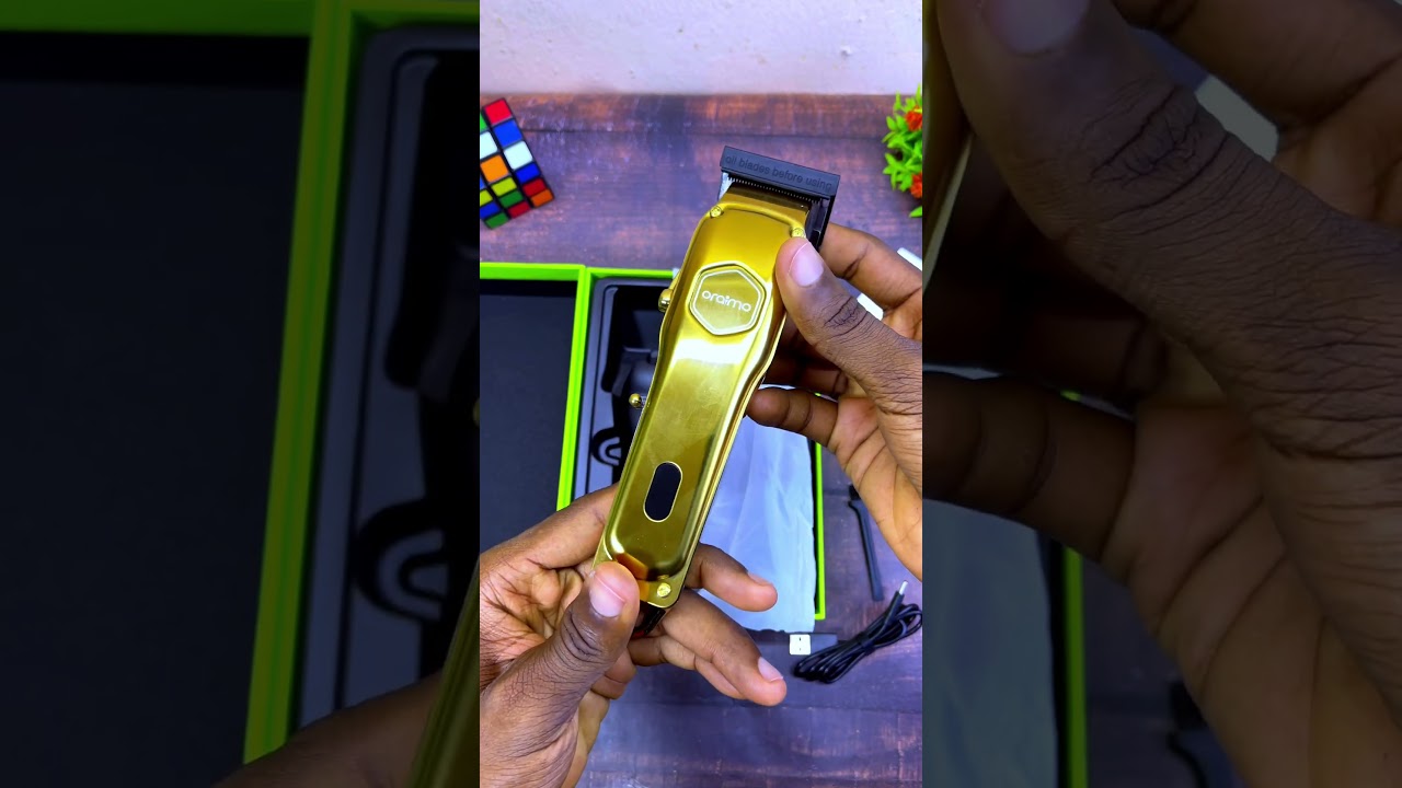 Oraimo Smart Clipper 2 Gold Professional Hair Clipper