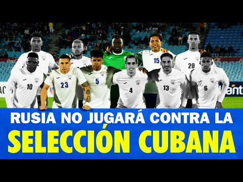 Rusia NO JUGARÁ contra la selección de CUBA