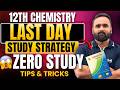 Last Day Zero Study 😱 | 12th Chemistry Tips &amp; Tricks | Smart Study Strategy | Board Exam 2026