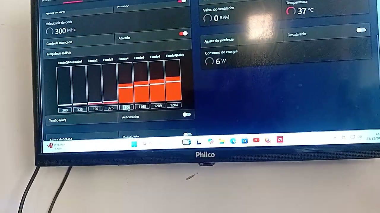 Ultimo recurso reduzir clock problema crash rx580 