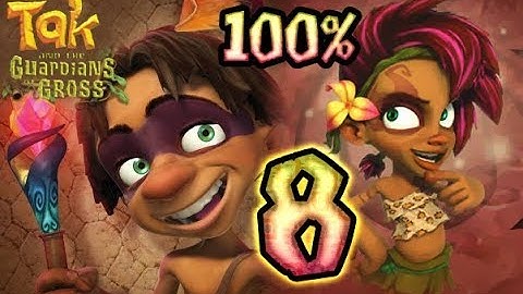 Tak and the Guardians of Gross Walkthrough Part 8 (Wii, PS2) 100% All Collectibles