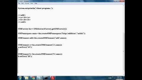 Web service tutorial - apache axis deployment- part5
