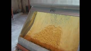 Corn milling section, corn germ separation