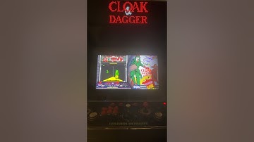 CLOAK & DAGGER - Arcade Teaser #lonstersretroarcade #arcade #cloakanddagger