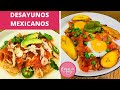 Desayunos Saludables (Huevos Motuleños - Chilaquiles Rojos) Con Sabor a México | Cocina de Addy