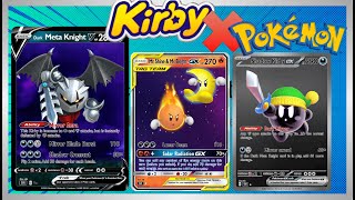 I Turned Kirby Enemies and Bosses Into POKEMON CARDS!