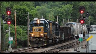 CSX New England Division Action in June 2026! SD40-2's on the Locals Plus Amtrak and More!