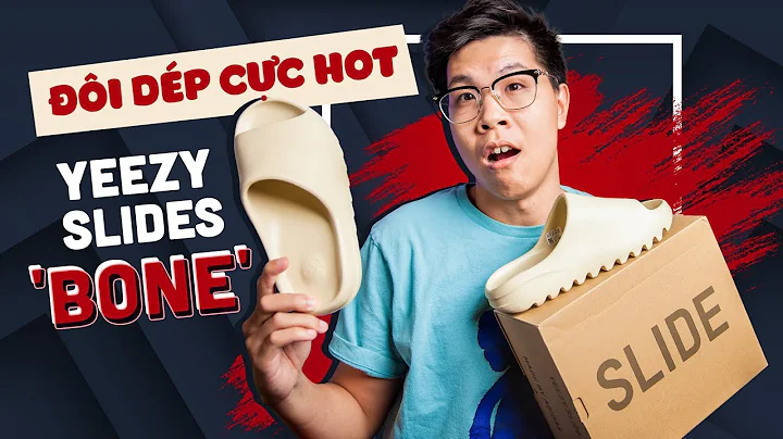 [REVIEW] Đôi Dép Cực Hot Yeezy Slides 'Bone' GIÁ Hơn 2 Triệu Đồng| Đập Hộp + On Feet | KEVIN SÔCÔLA