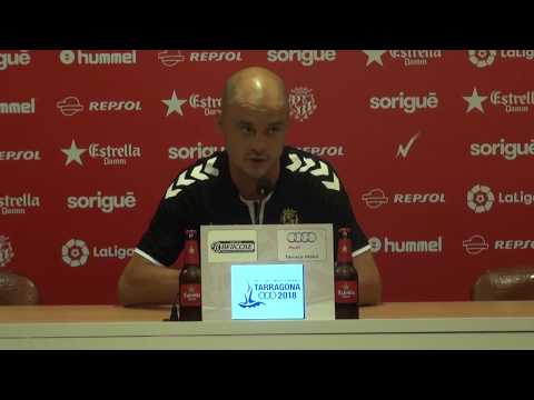 Roda de premsa prèvia al CD Tenerife - Nàstic