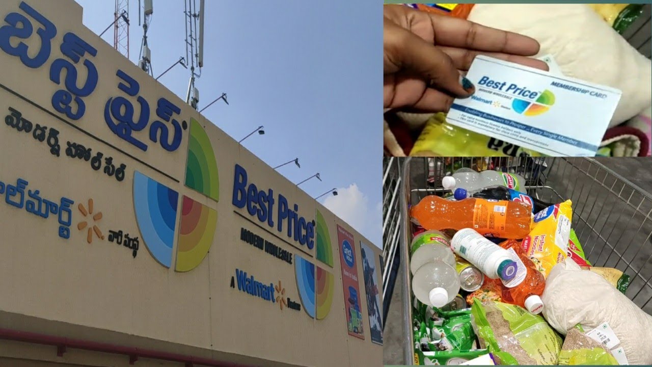 Best price Walmart in Vijayawada nice shopping experience YouTube