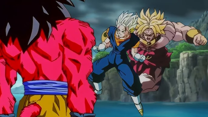 CAP 93 - GOKU ENSINA O SUPER SAIYAJIN 4 PARA BROLY E ENLOUQUECEU OS FÃS DE DRAGON  BALL SUPER 