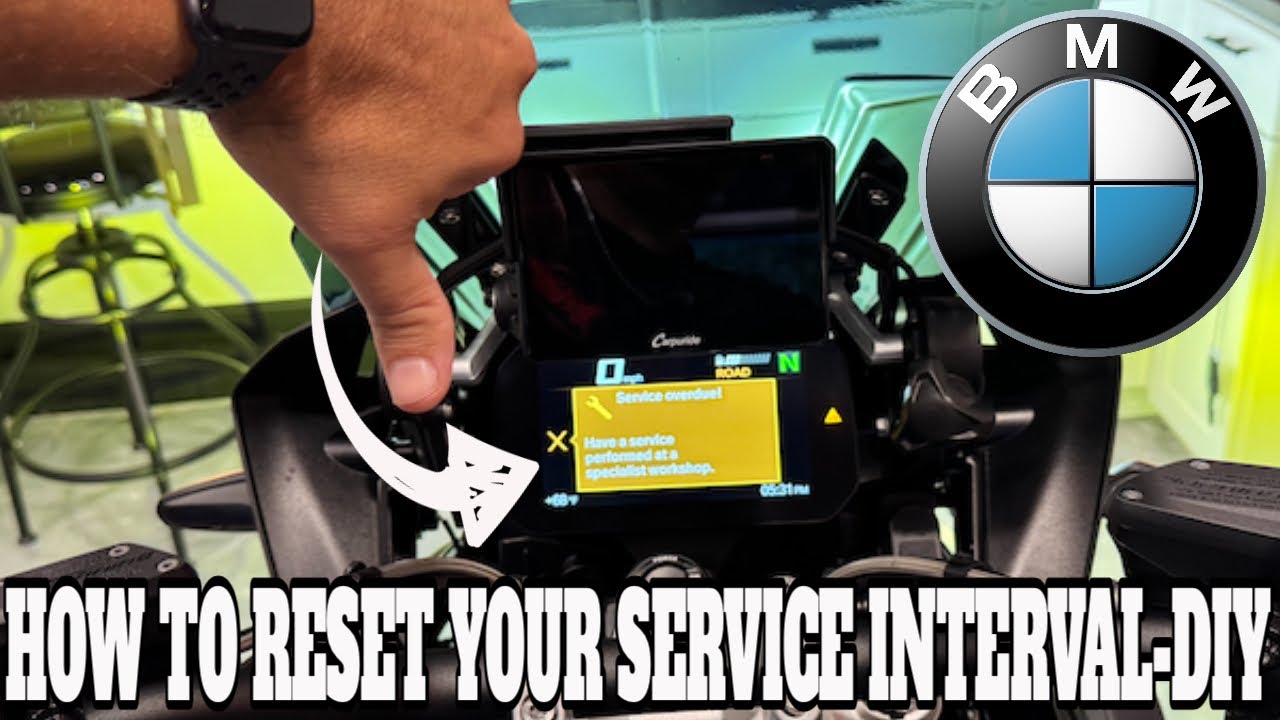 EASIEST WAY TO RESET SERVICE INTERVAL ON YOUR BMW-DIY!
