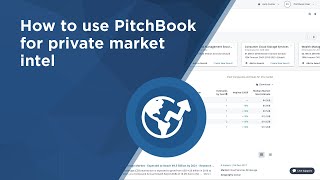 Gain a Competitive Edge with PitchBook