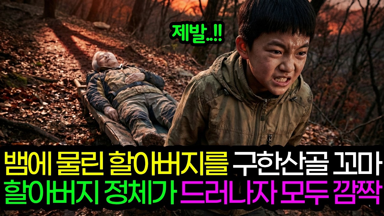 뱀에 물린 할아버지를 구한 산골 꼬마, 할아버지의 진짜 정체가 드러나는데..!| 감동사연 | 사연라디오 | 오디오북 |