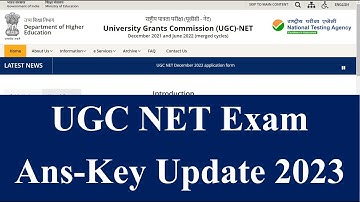 UGC NET Exam Ans-Key  Update 2023 | UGC NET Results 2023 | UGC NET 2023 | NET Exam 2023