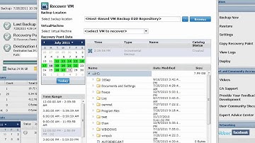 How to Restore a Virtual Machine with Arcserve D2D r16