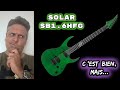 Test en vrai  guitare solar sb16 hfg