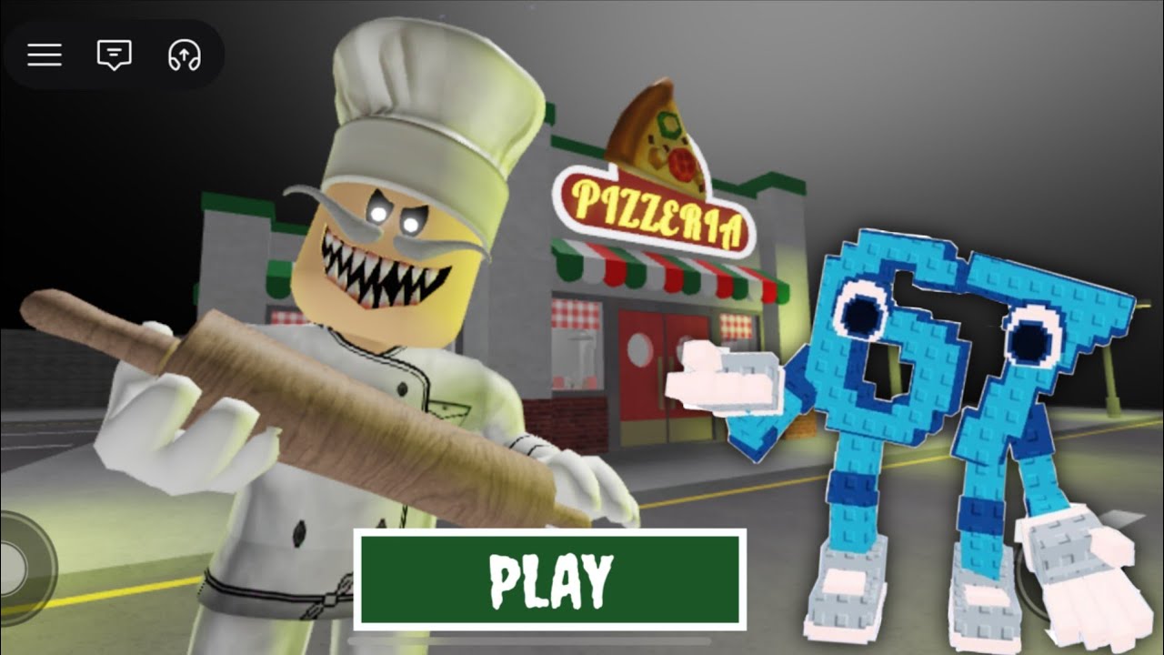 SYTD⭐️PAPA Escape Papa Pizza Pizzeria Play As 67s Sprunki - YouTube