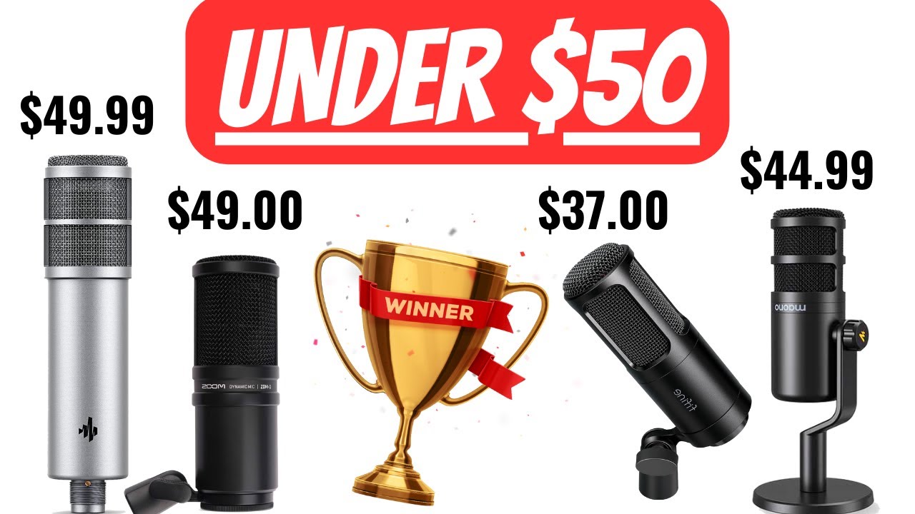 BEST Budget Microphone UNDER $50 - BEST Podcast and Streaming Mic 