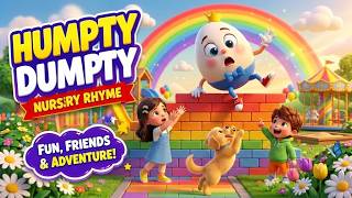 Humpty Dumpty 🥚 | Nursery Rhymes & Kids Songs | 3D Animated Cartoon for Toddlers & Preschoolers Humpty Dumpty 🥚 | Nursery Rhymes & Kids Songs | 3D Animated Cartoon for Toddlers & Preschoolers