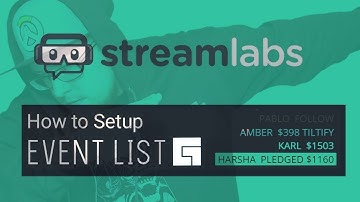 How to Setup StreamLabs "Event List" on Original OBS for FacebookGaming