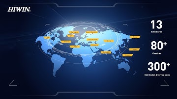產業升級解決方案｜HIWIN全球佈局 × 全產品 × 智慧製造核心價值  HIWIN｜Total Solutions for Smart Manufacturing