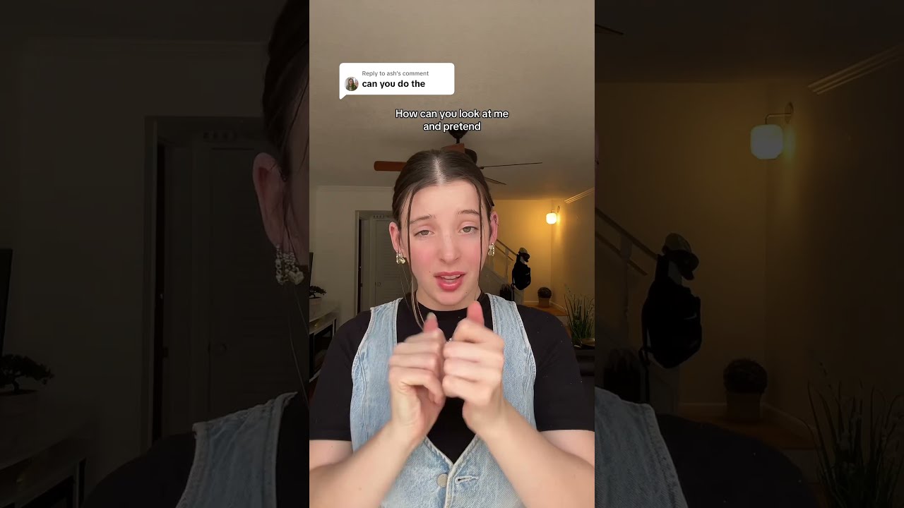 “Back to friends” by Sombr 🥀 ASL Cover 🤟🏻