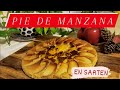 Pie de Manzana de Avena en Sarten sin lactosa, sin gluten.