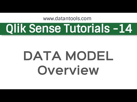 Qlik Sense data model overview
