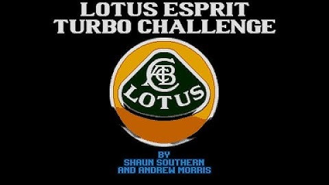 Lotus Esprit Turbo Challenge Review for the Atari ST by John Gage