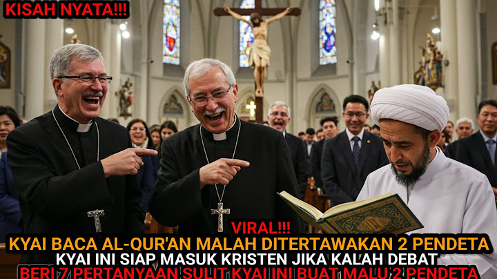 VIRAL‼️2 PENDETA VS 1 KYAI DEBAT PANAS SAMPAI ADA YANG PINDAH AGAMA KARENA KALAH DEBAT