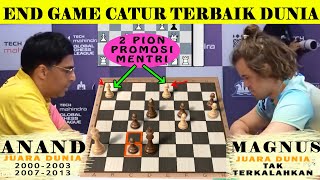 END GAME CATUR TERBAIK DUNIA (JUARA DUNIA VS JUARA DUNIA) MAGNUS CARLSEN VS VISWANATHAN ANAND INDIA screenshot 1