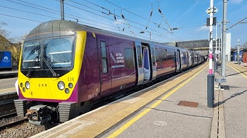 EMR Class 360 Departing Bedford for London