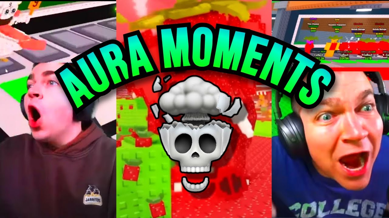 Steal A Brainrot AURA MOMENTS 🥶 #stealabrainrot - YouTube