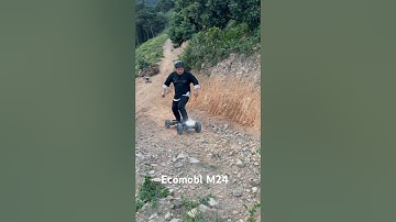 Ecomobl M24 Pro 4WD electric mountain board #eboard #skateboard #esk8 #offroad #ecomobl